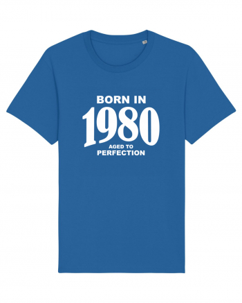 BORN IN 1980 Royal Blue