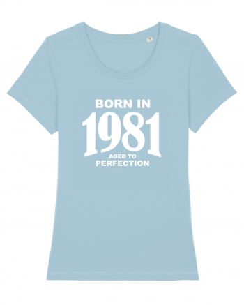 BORN IN 1981 Sky Blue