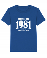 BORN IN 1981 Tricou mânecă scurtă  Copii Mini Creator