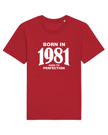 BORN IN 1981 Red