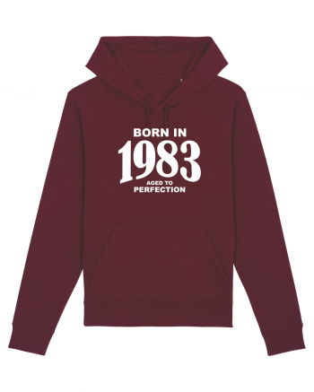 BORN IN 1983 Burgundy