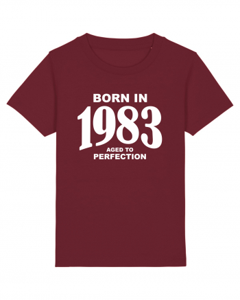 BORN IN 1983 Burgundy