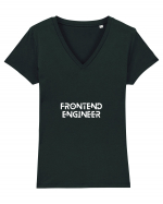 Frontend Engineer -  Tricou mânecă scurtă guler V Damă Evoker