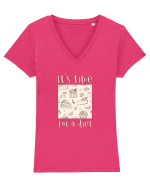 Dietă Tricou mânecă scurtă guler V Damă Evoker