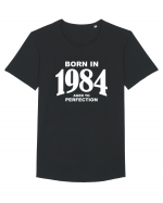 BORN IN 1984 Tricou mânecă scurtă guler larg Bărbat Skater