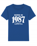 BORN IN 1987 Tricou mânecă scurtă  Copii Mini Creator