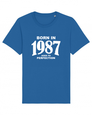 BORN IN 1987 Royal Blue