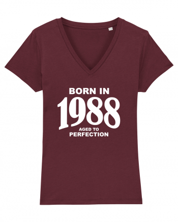 BORN IN 1988 Burgundy