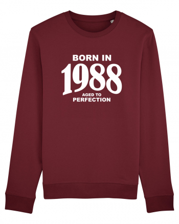 BORN IN 1988 Burgundy