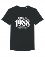 BORN IN 1988 Tricou mânecă scurtă guler larg Bărbat Skater