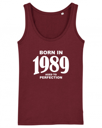 BORN IN 1989 Burgundy