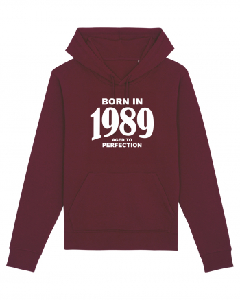 BORN IN 1989 Burgundy