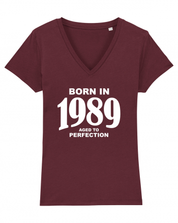 BORN IN 1989 Burgundy