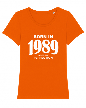 BORN IN 1989 Bright Orange