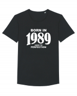 BORN IN 1989 Tricou mânecă scurtă guler larg Bărbat Skater