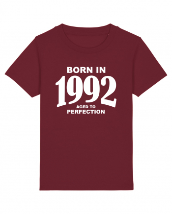 BORN IN 1992 Burgundy