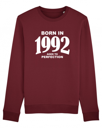 BORN IN 1992 Burgundy