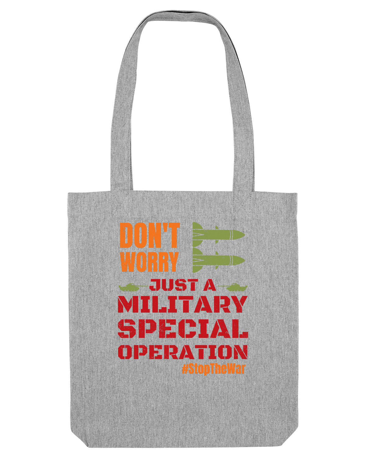 Sacoșă textilă Heather Grey