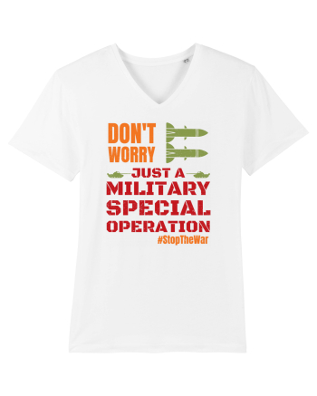 Stop The War White