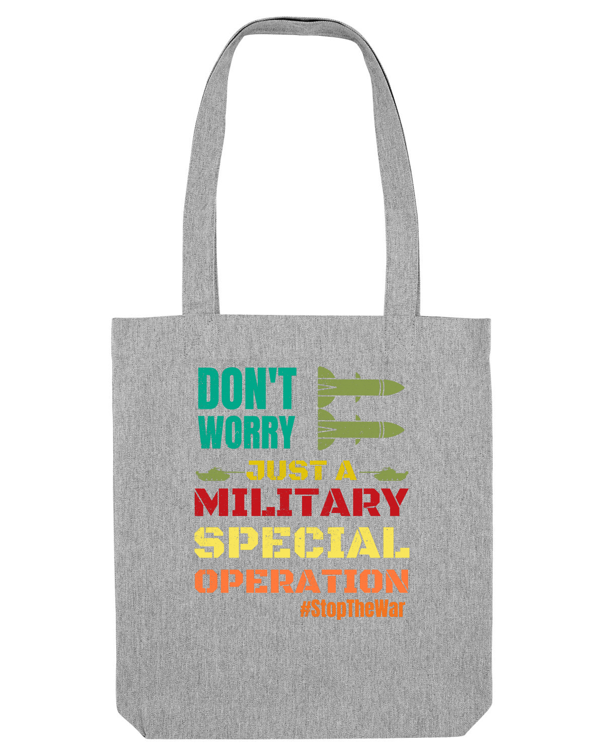 Sacoșă textilă Heather Grey