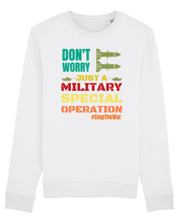 Stop The War White