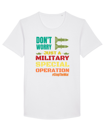 Stop The War White