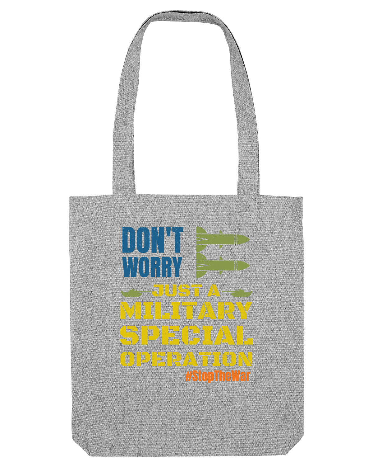 Sacoșă textilă Heather Grey