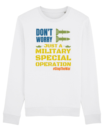 Stop The War White