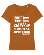 Stop The War Tricou mânecă scurtă guler larg fitted Damă Expresser