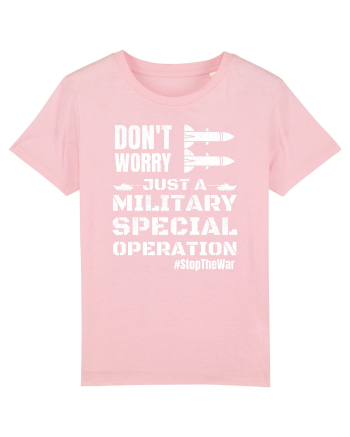 Stop The War Cotton Pink