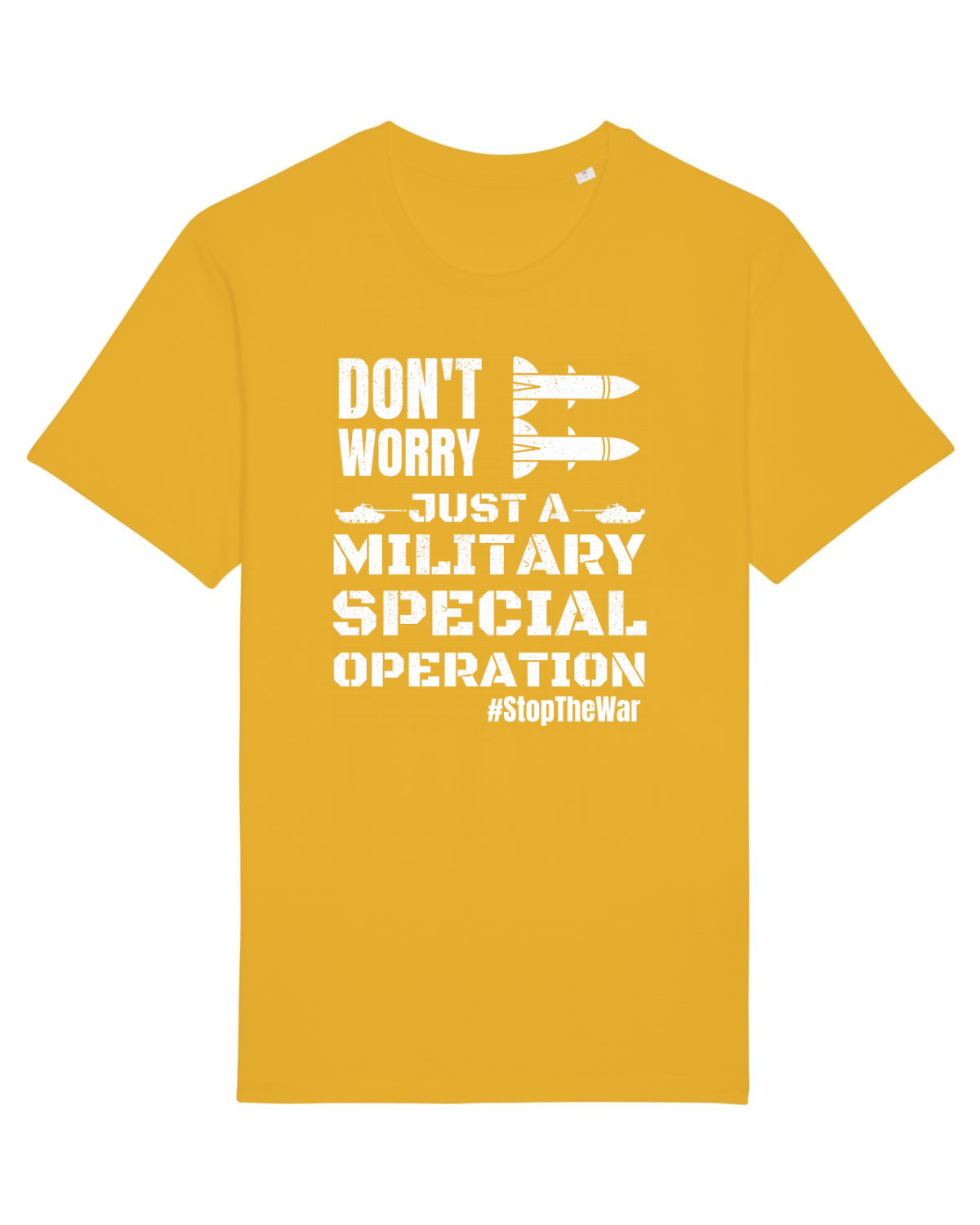 Tricou mânecă scurtă Unisex Rocker Spectra Yellow