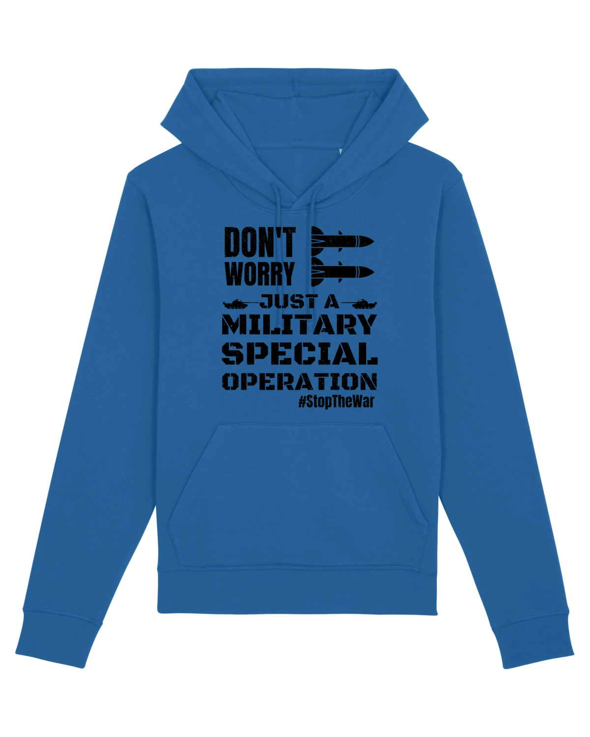 Hanorac Unisex Drummer Royal Blue