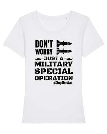 Stop The War White