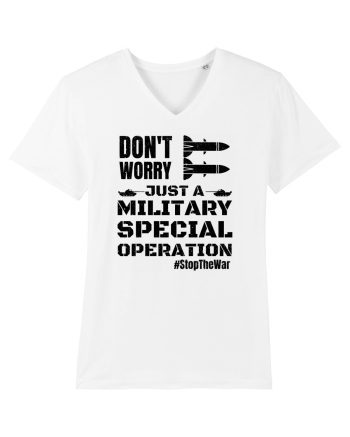 Stop The War White