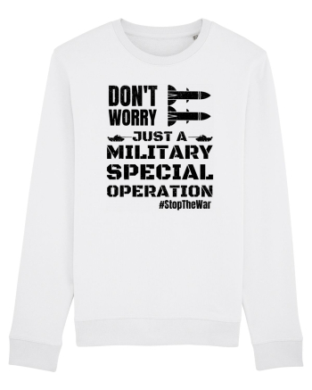 Stop The War White