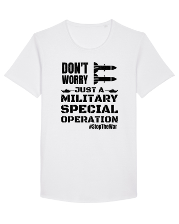 Stop The War White