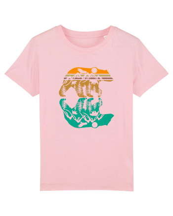 Mountain Bear Cotton Pink