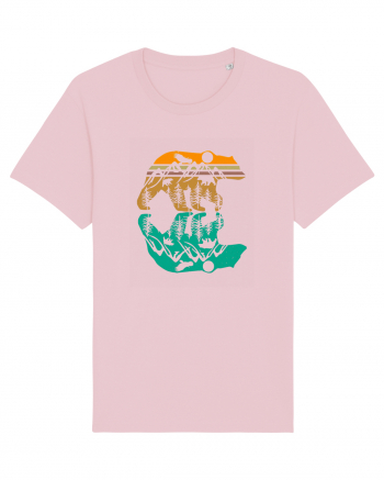 Mountain Bear Cotton Pink