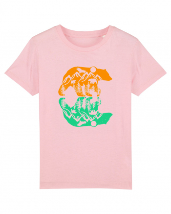 Mountain Bear Cotton Pink