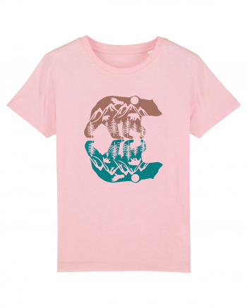 Mountain Bear Cotton Pink