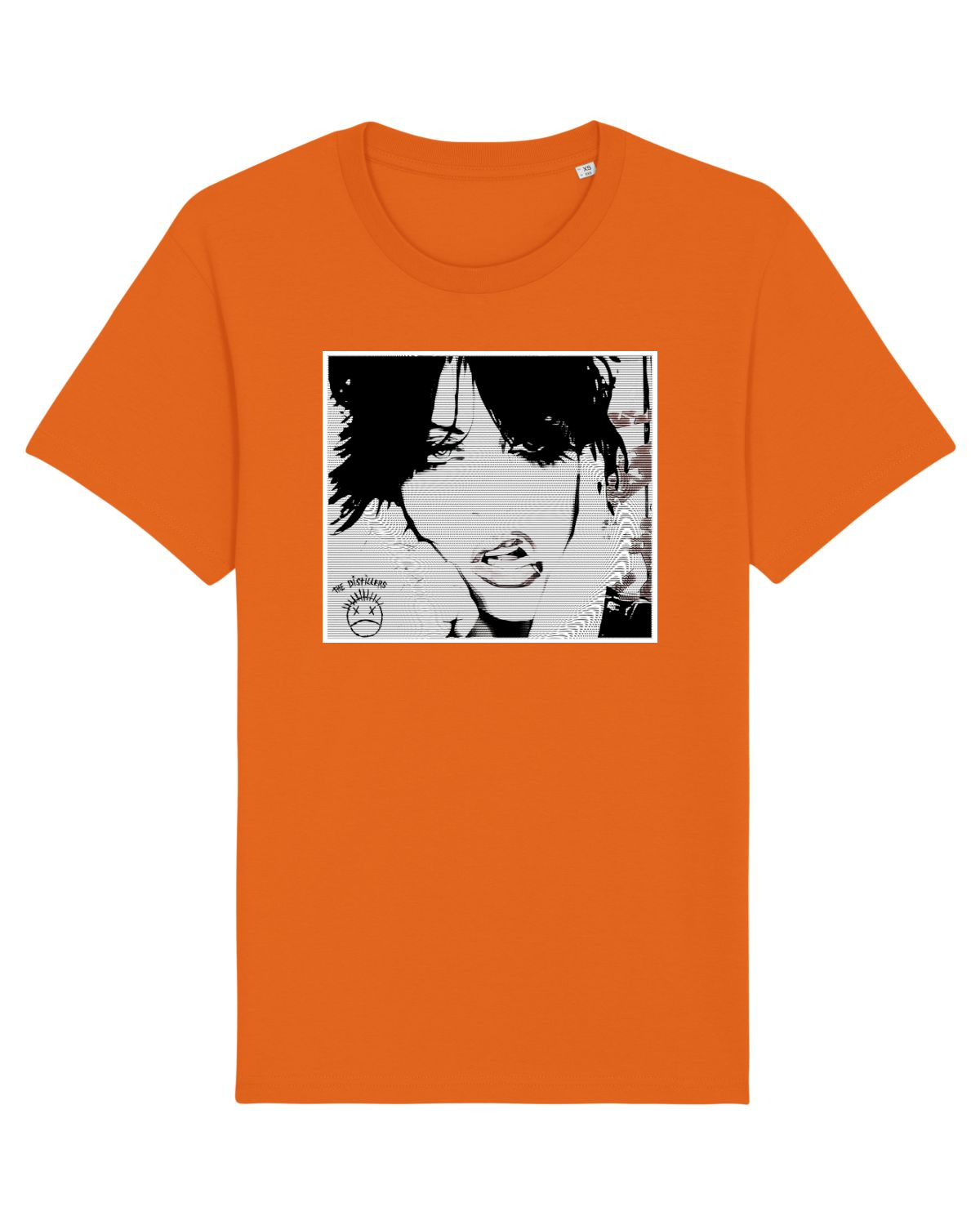 Tricou mânecă scurtă Unisex Rocker Bright Orange