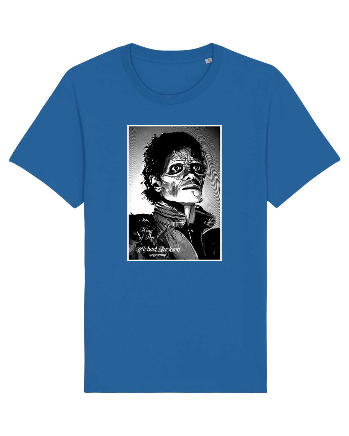 Tricou mânecă scurtă Unisex Rocker Royal Blue