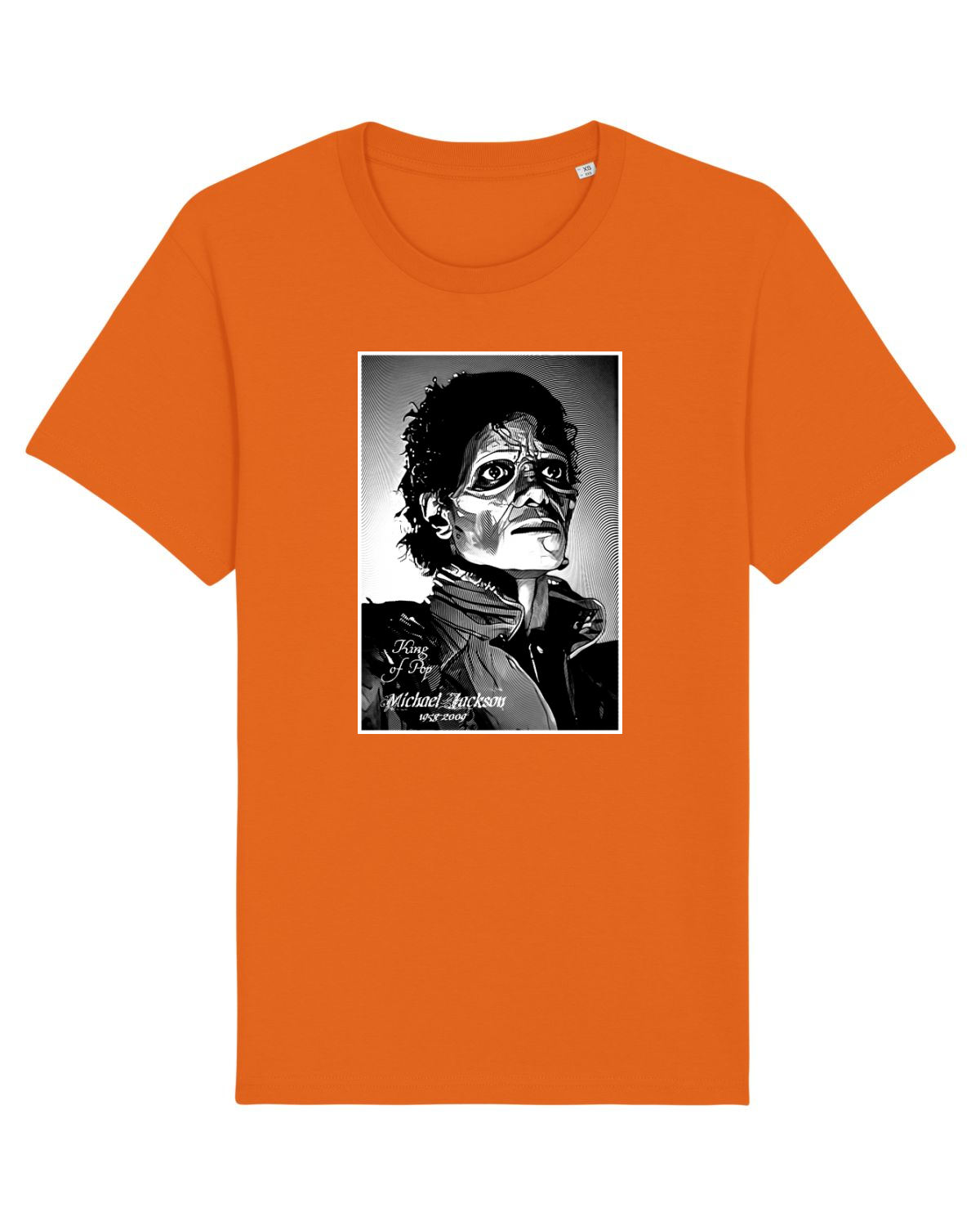 Tricou mânecă scurtă Unisex Rocker Bright Orange