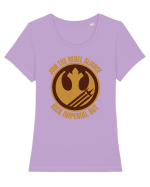 Funny Retro Vintage Star Wars Tricou mânecă scurtă guler larg fitted Damă Expresser