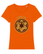 Funny Retro Vintage Star Wars Tricou mânecă scurtă guler larg fitted Damă Expresser