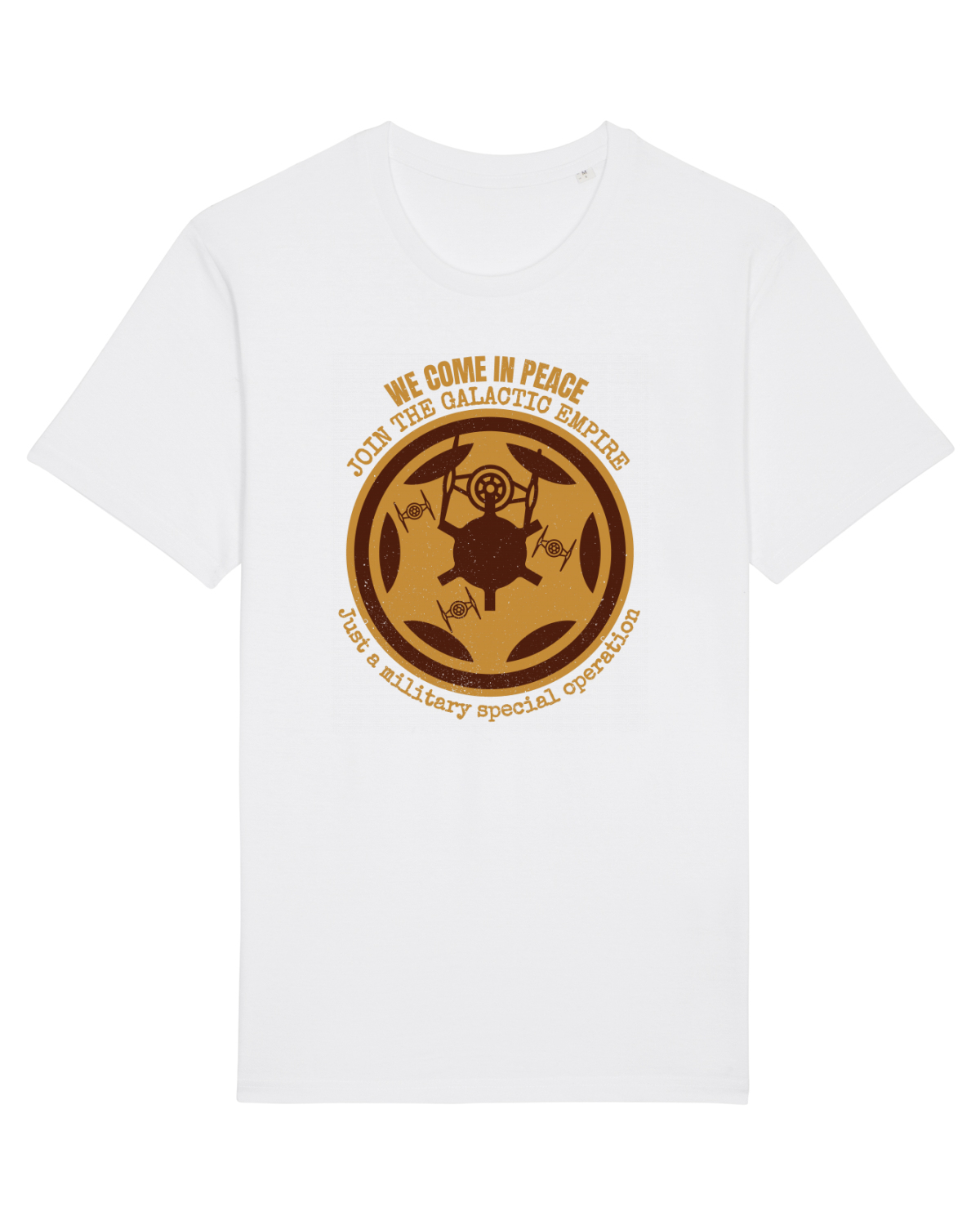Tricou mânecă scurtă Unisex Rocker White
