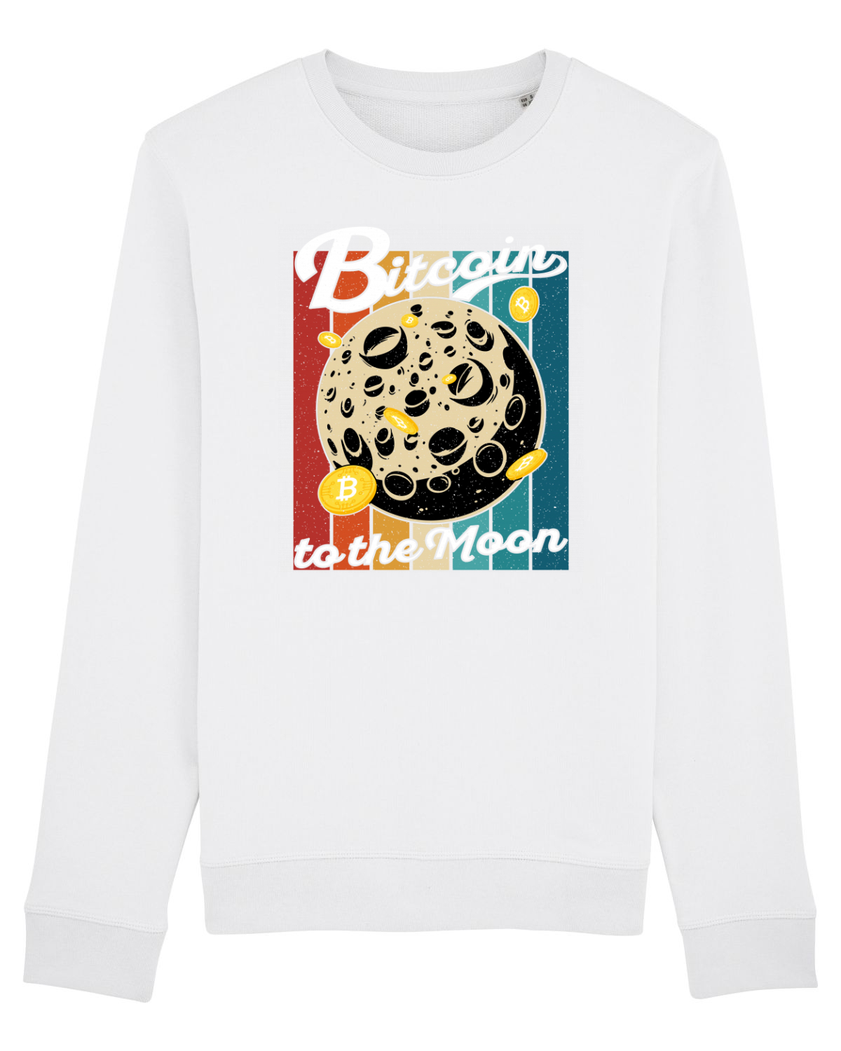 Bluză mânecă lungă Unisex Rise White