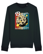 Bitcoin to the Moon Distressed | Retro Vintage Look Bluză mânecă lungă Unisex Rise