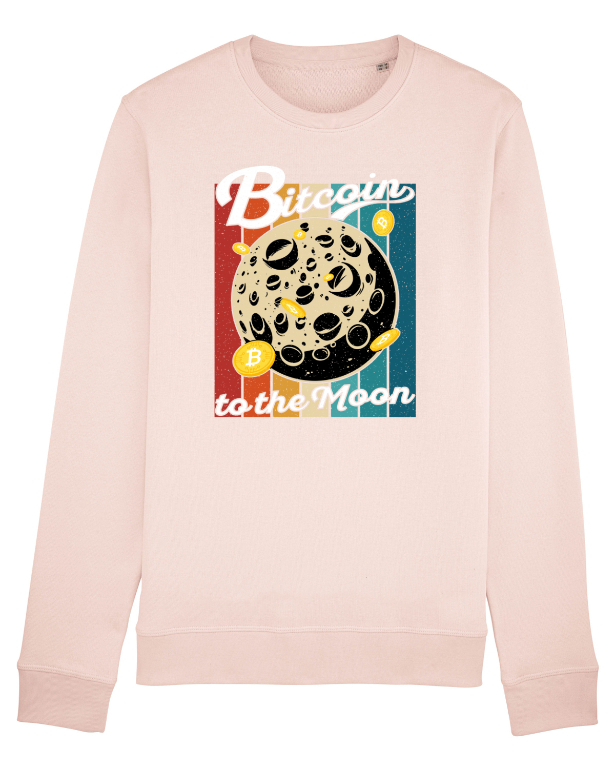 Bluză mânecă lungă Unisex Rise Candy Pink