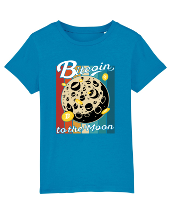 Bitcoin to the Moon | Bitcoin Moon Traveler | To the Moon Azur